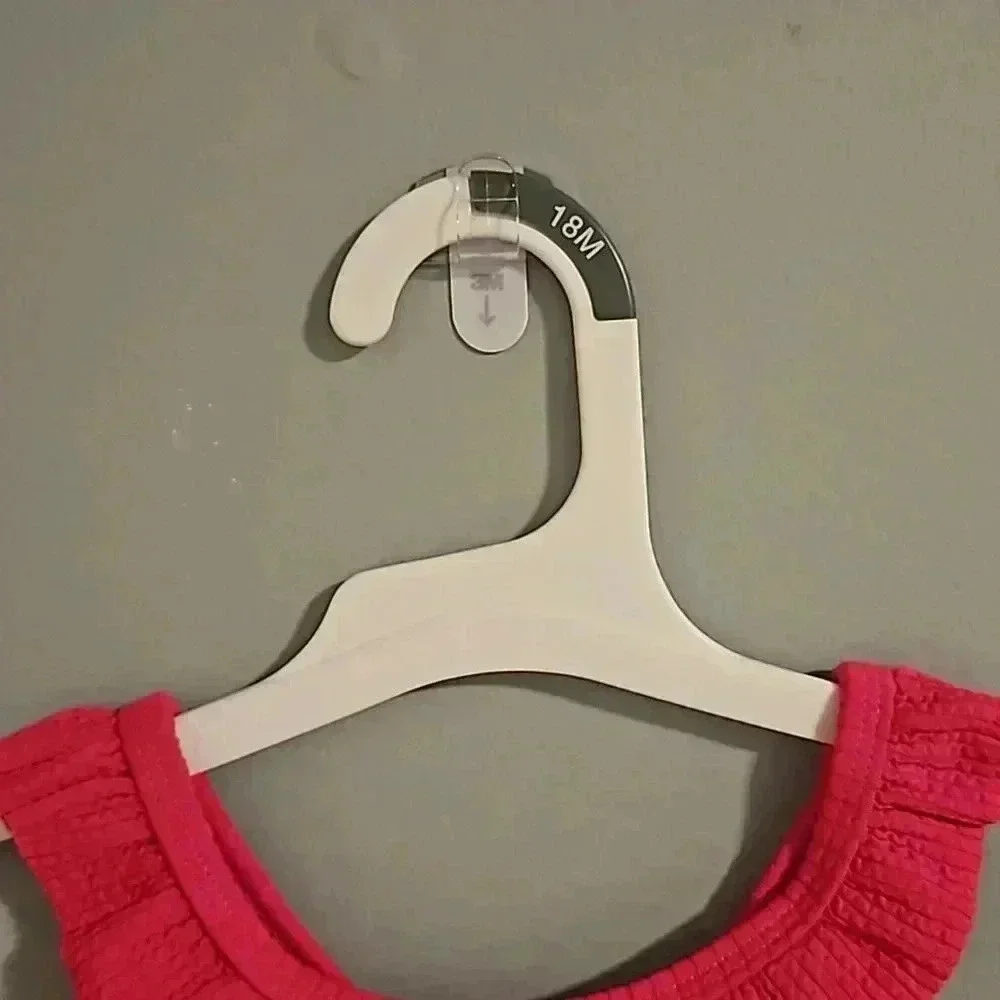 Carter's  solid pink girls bathing suit - Picture 2 of 8